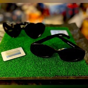 Oval or Heart Blackout frames sun shades
